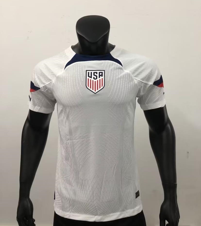 AAA Quality USA 2022 World Cup Home Soccer Jersey(Player)